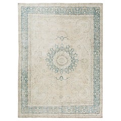 Mehraban Vintage Kerman Distressed Rug