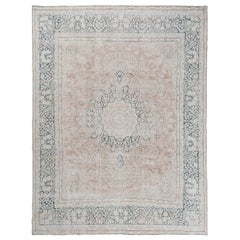 Mehraban Vintage Kerman Distressed Rug