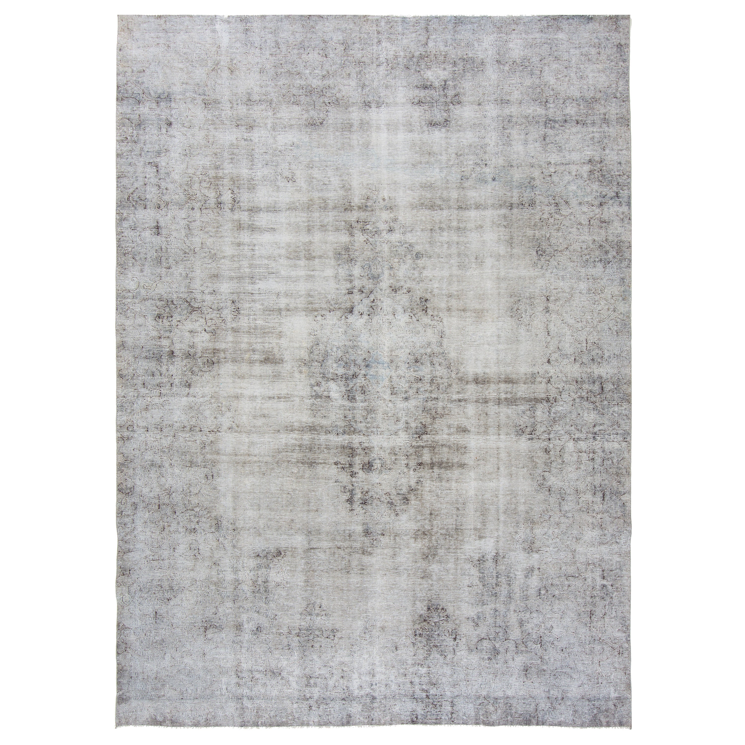 Mehraban Rugs Vintage Kerman Distressed