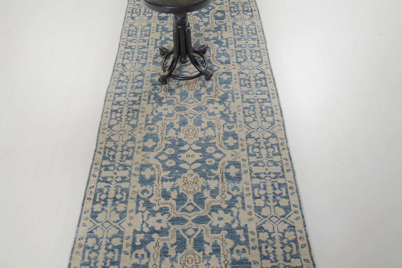 Mehraban Vintage Malayer Revival Centroasiático en venta