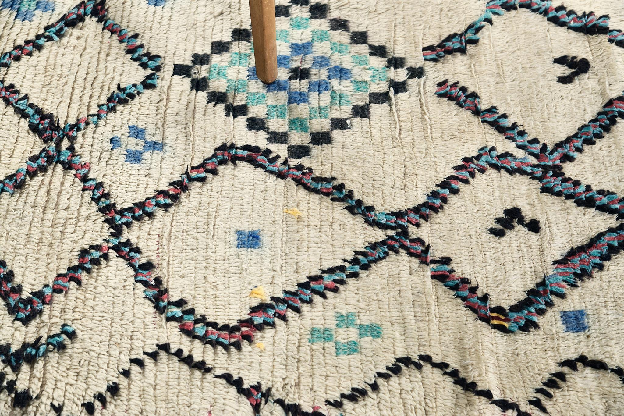 Marocchino Mehraban Rugs marocchino d'epoca della tribù berbera Azilal in vendita