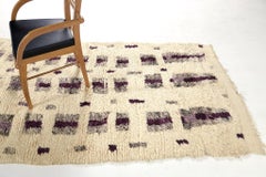 Mehraban Vintage Alfombra marroquí de la tribu azilal