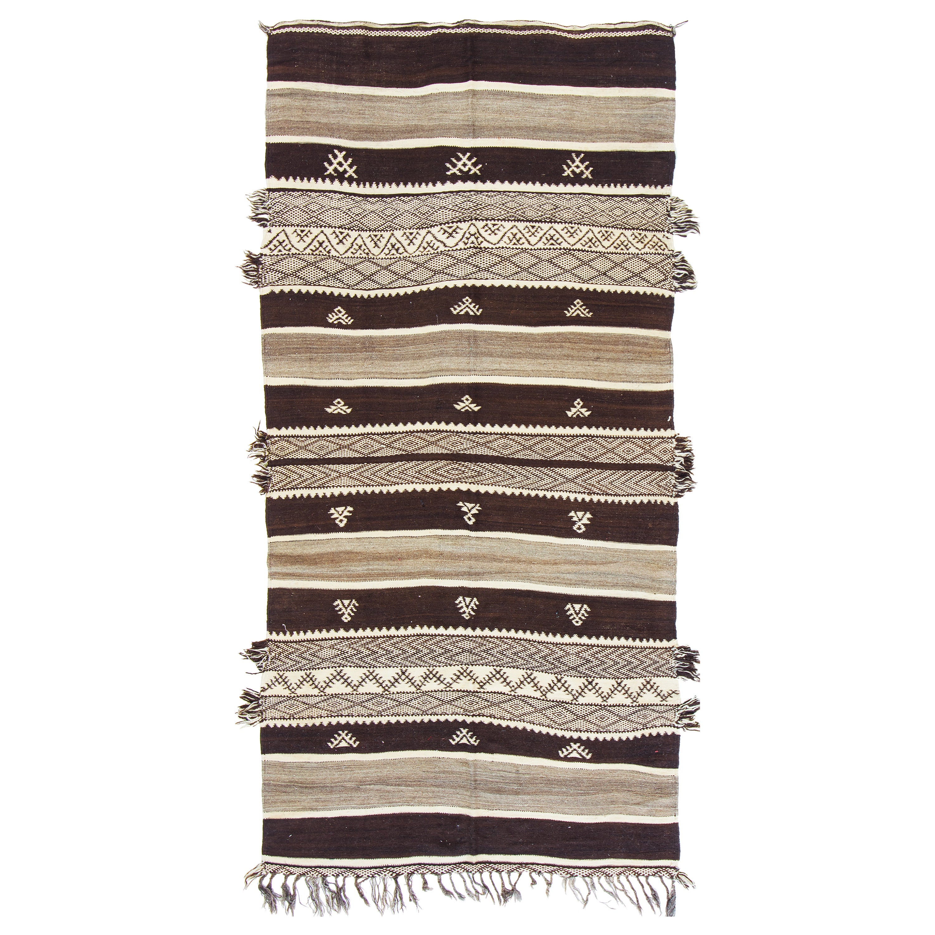 Mehraban Vintage Moroccan High Atlas Berber Tribe Kilim