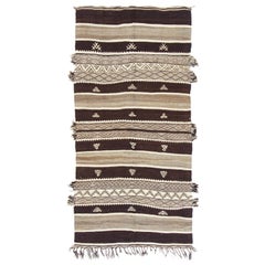 Mehraban Vintage Moroccan High Atlas Berber Tribe Kilim
