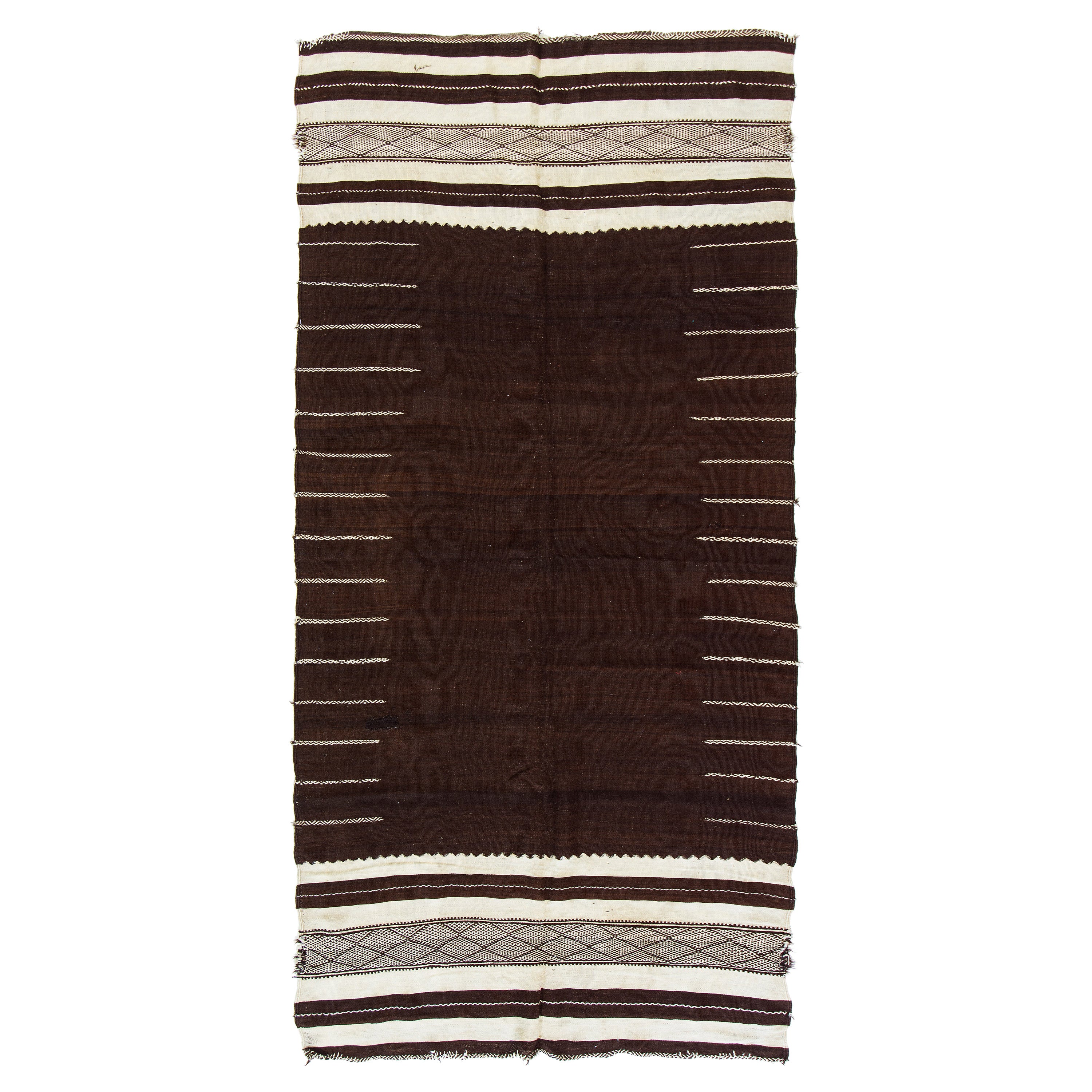 Mehraban Vintage Moroccan High Atlas Berber Tribe Kilim