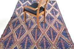 Mehraban Vintage Moroccan Ourain Tribe Rug