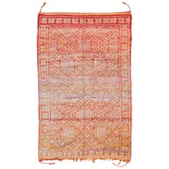 Mehraban Vintage Moroccan Zayane Berber Tribe Rug