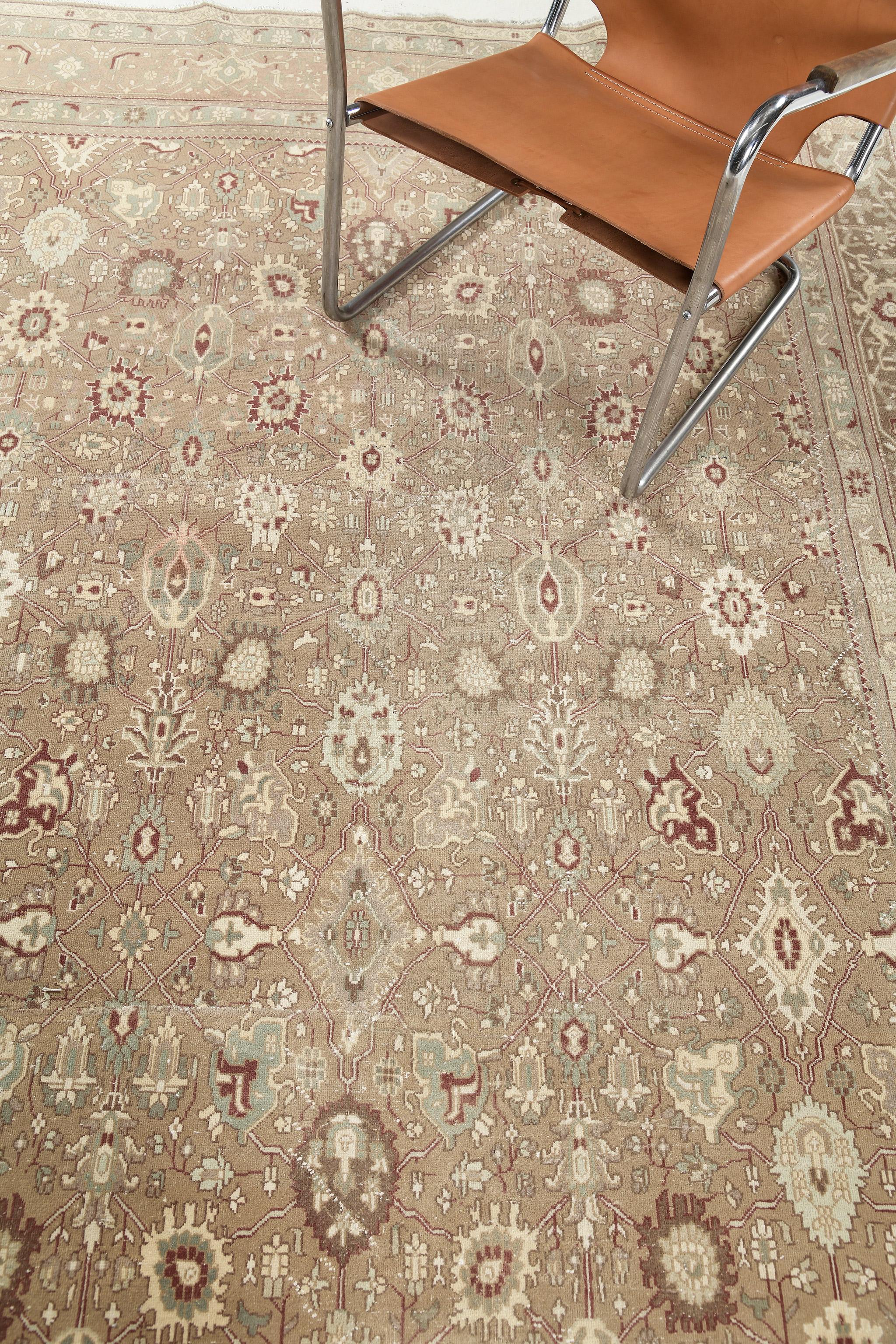 Persischer Bidjar, Vintage im Zustand „Gut“ im Angebot in WEST HOLLYWOOD, CA