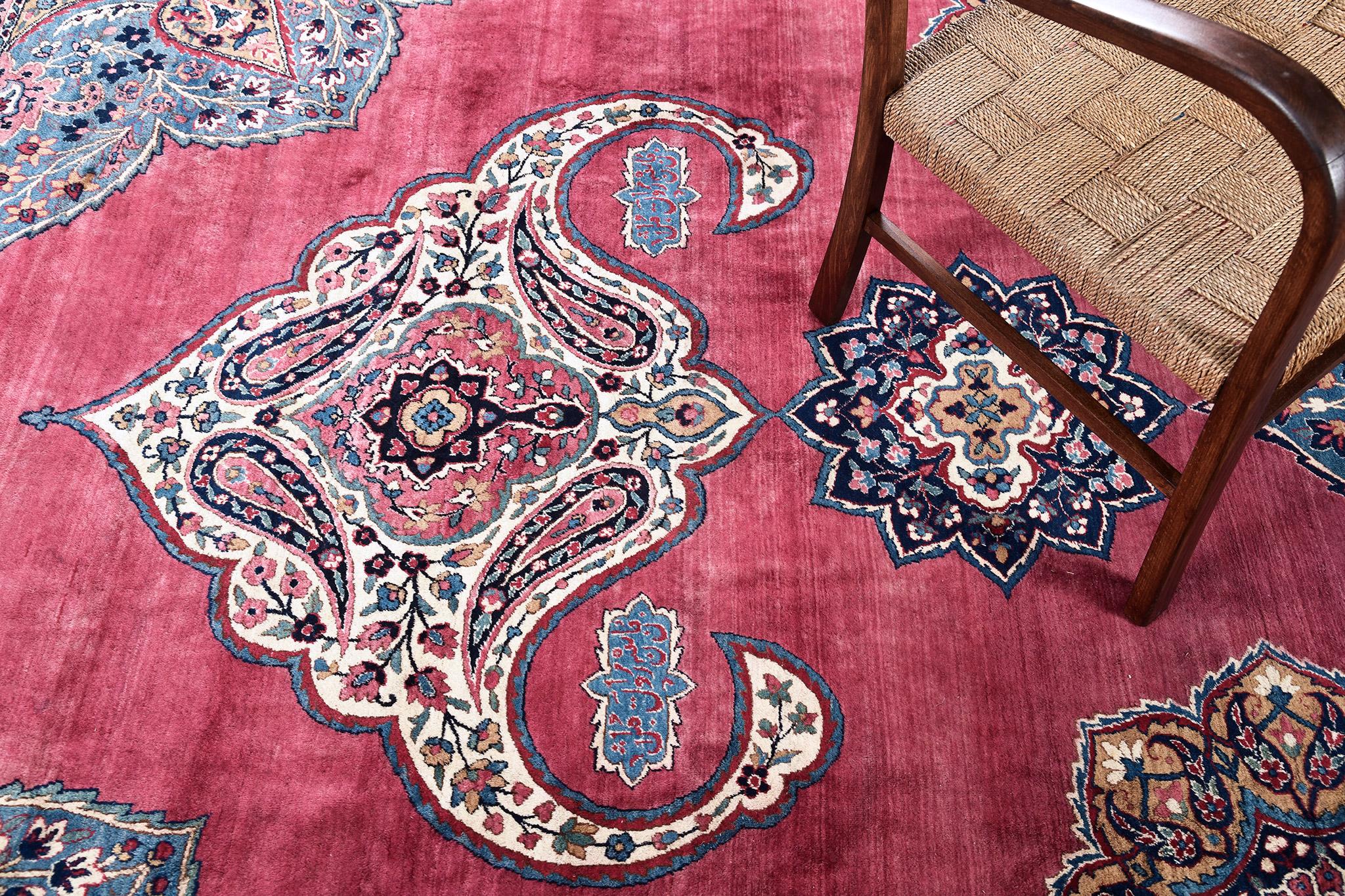 Mehraban Vintage Persiano Kerman in vendita 4