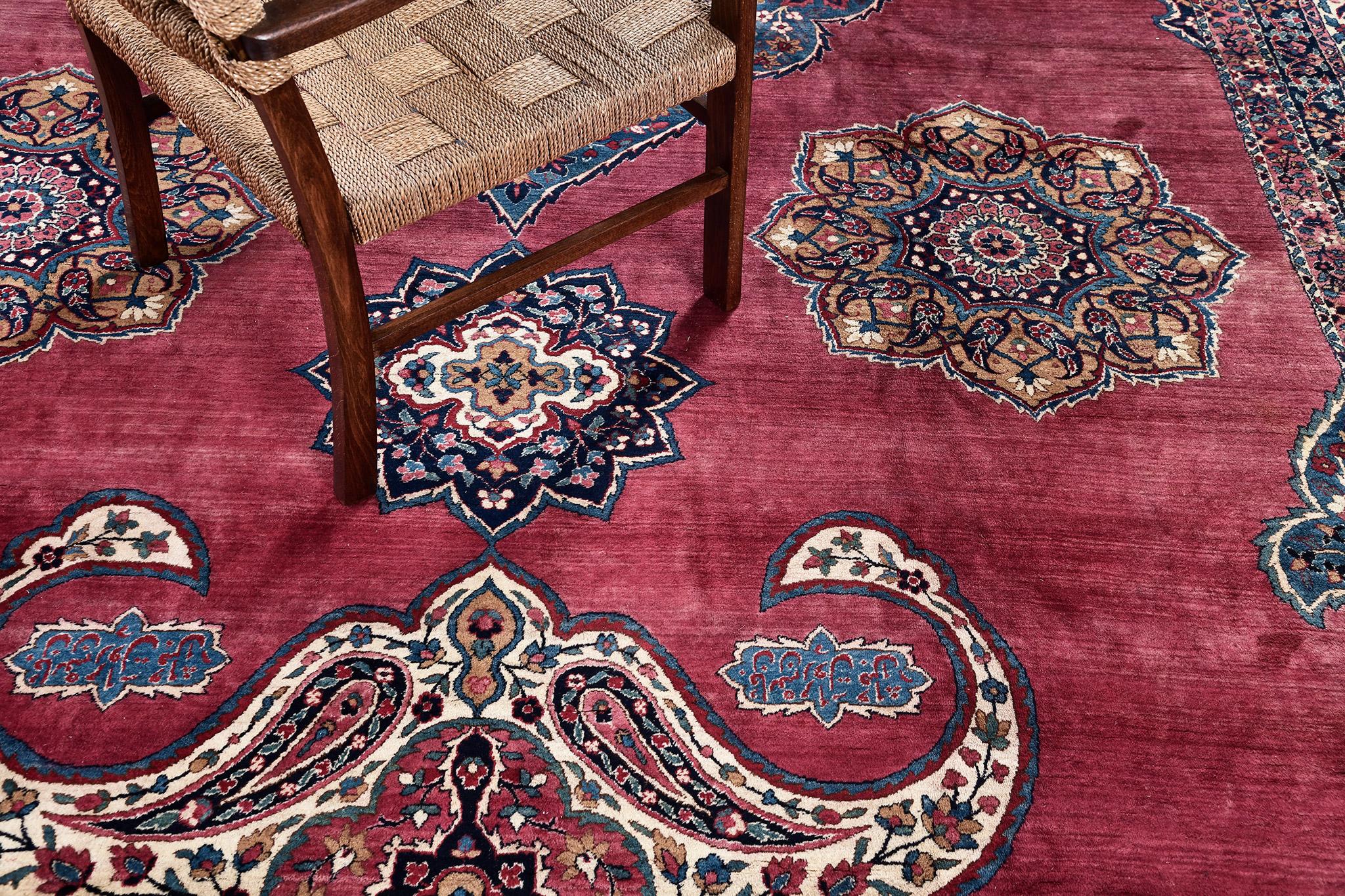Mehraban Vintage Persiano Kerman in vendita 6