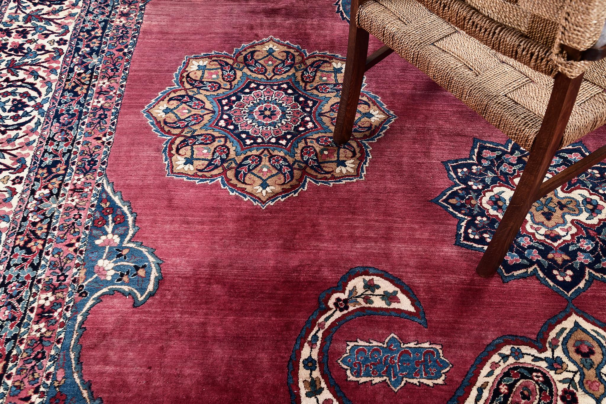 Mehraban Vintage Persiano Kerman in vendita 7