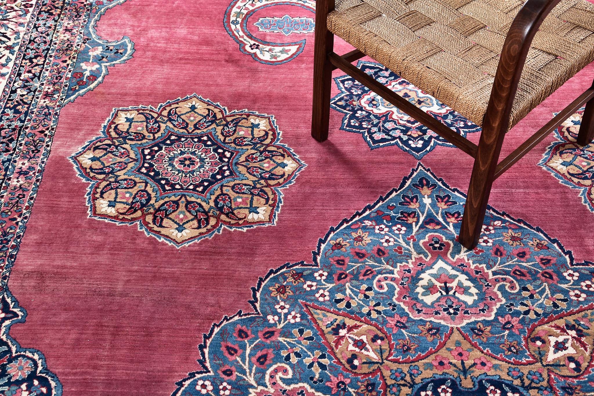 Mehraban Vintage Persiano Kerman In condizioni buone in vendita a WEST HOLLYWOOD, CA