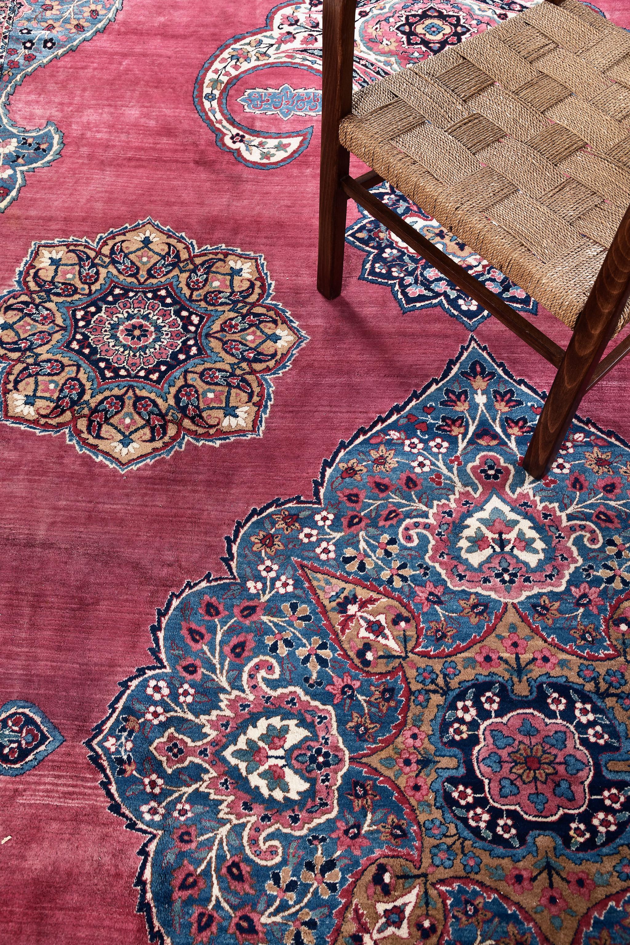 Mehraban Vintage Persiano Kerman in vendita 1