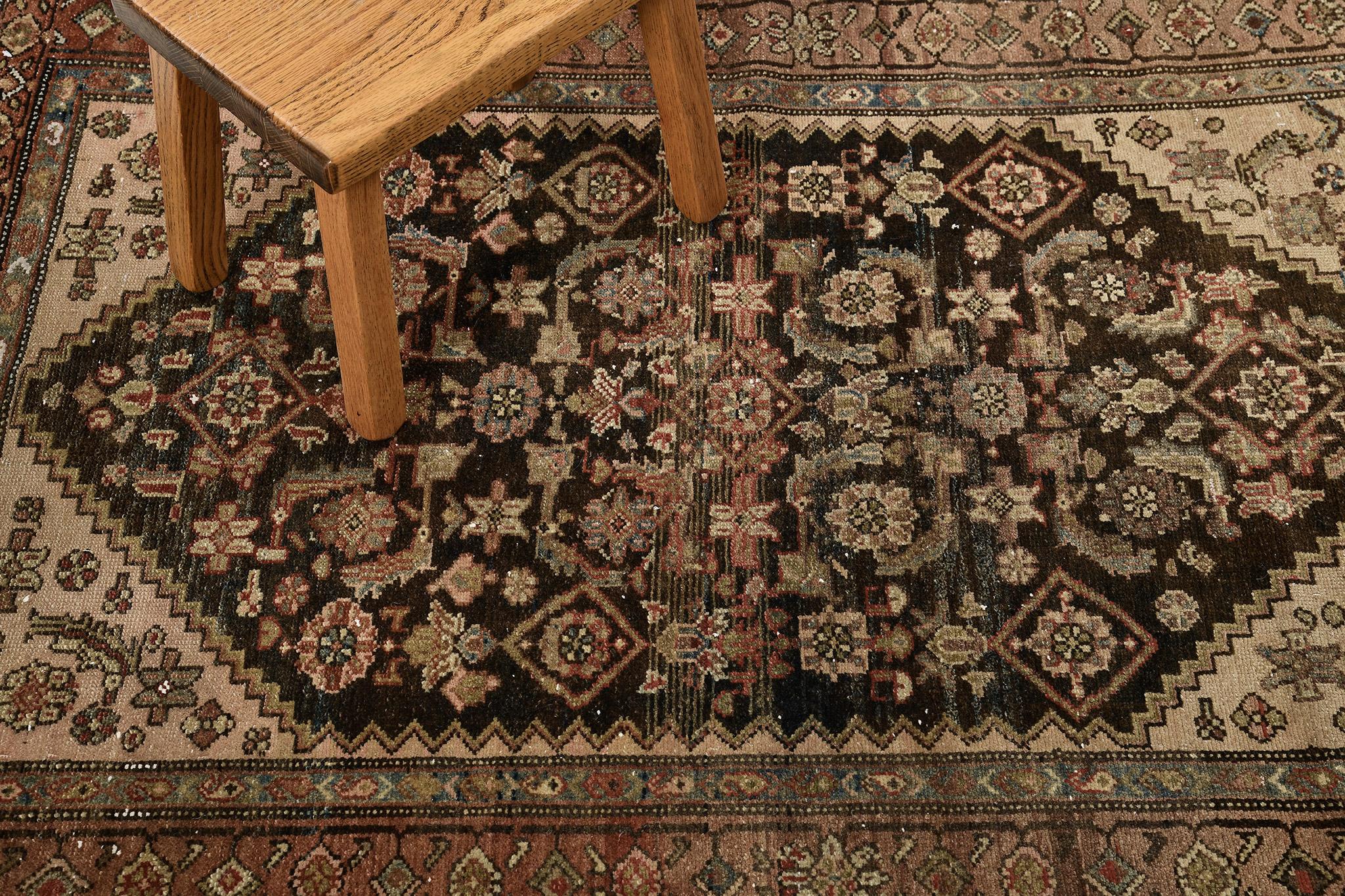 Early 20th Century Mehraban Vintage Persian Malayer 27229 For Sale