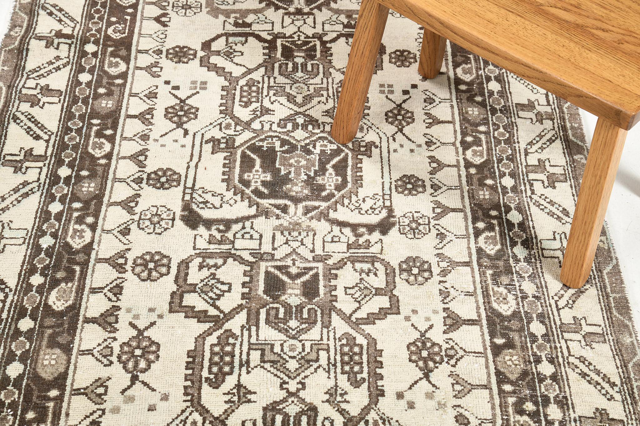 Mehraban Vintage Persian Malayer Runner 27124 For Sale 1