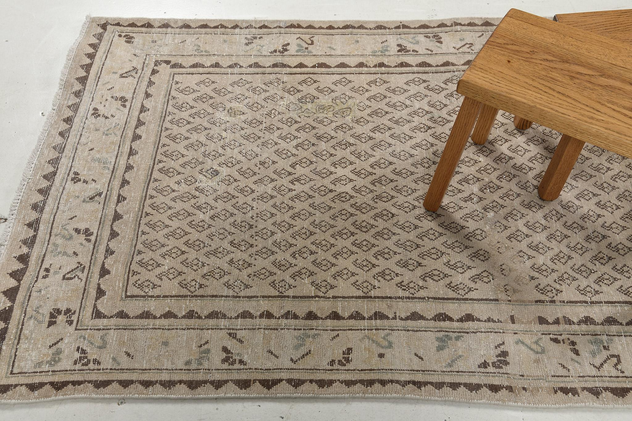 Wool Mehraban Vintage Persian Malayer Runner 27134 For Sale