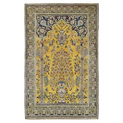 Mehraban Vintage Persischer Qum-Teppich