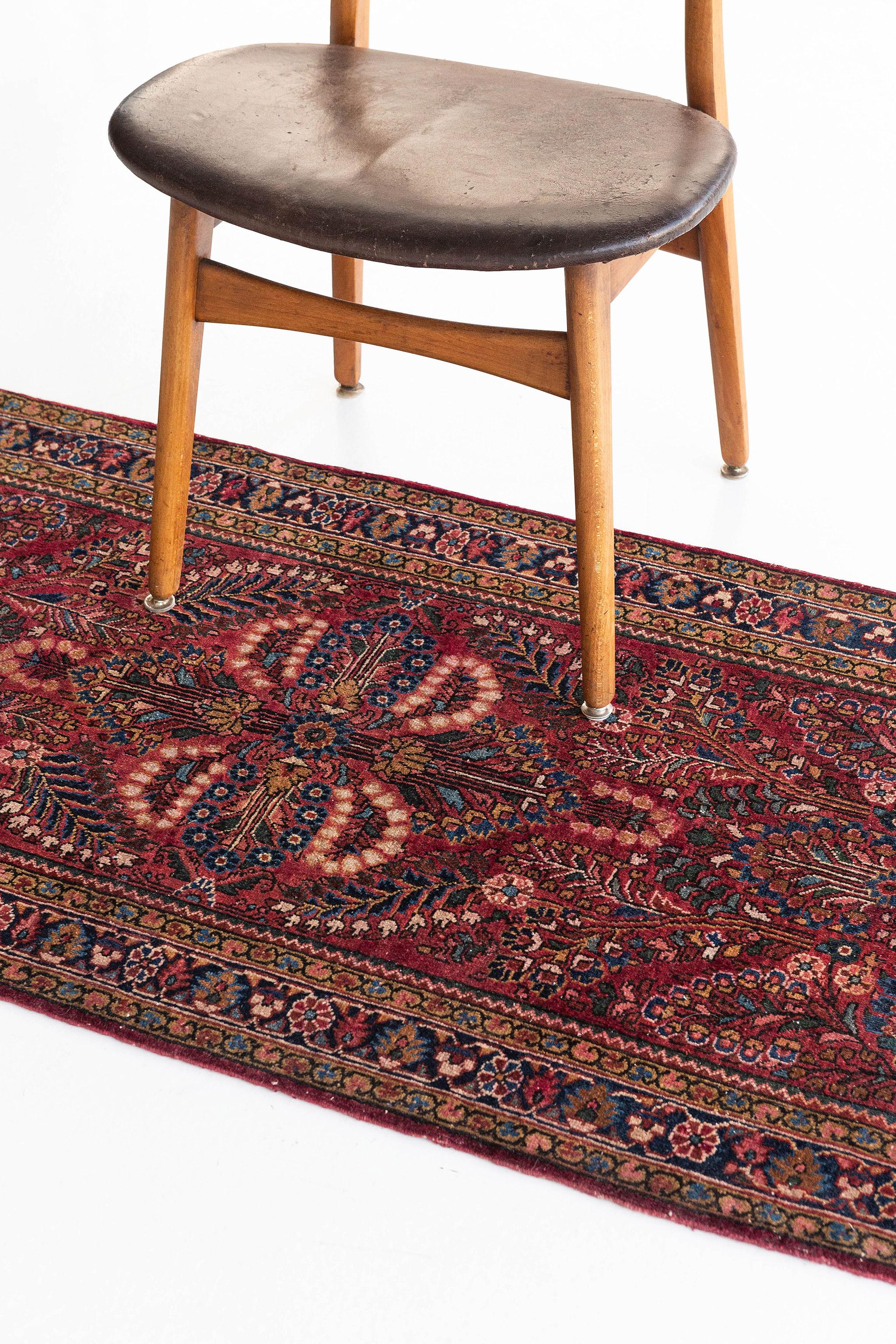 Mehraban Vintage Persischer Sarouk-Teppich 25259 (Wolle) im Angebot