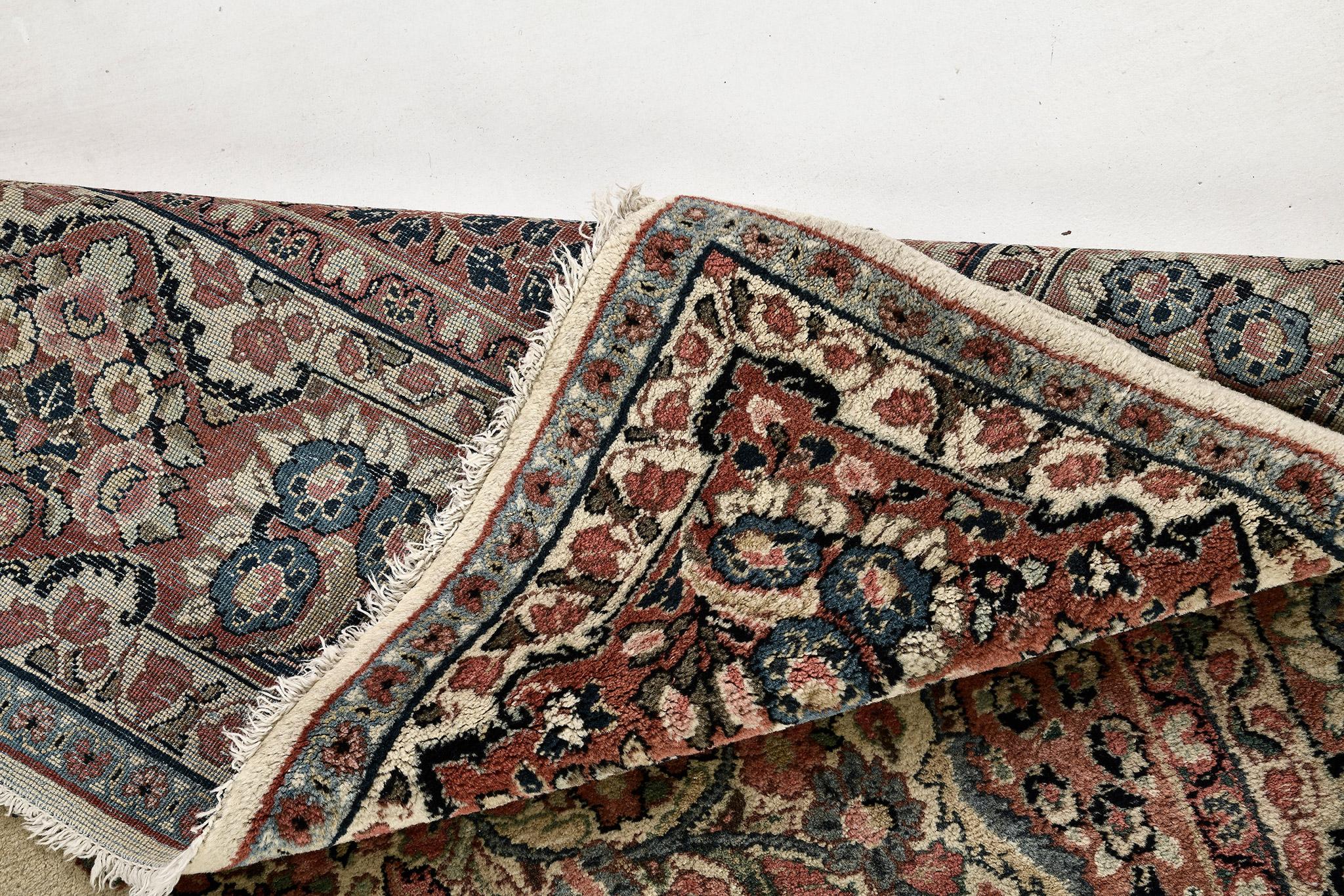 Mehraban Vintage Persian Sarouk Rug For Sale 1