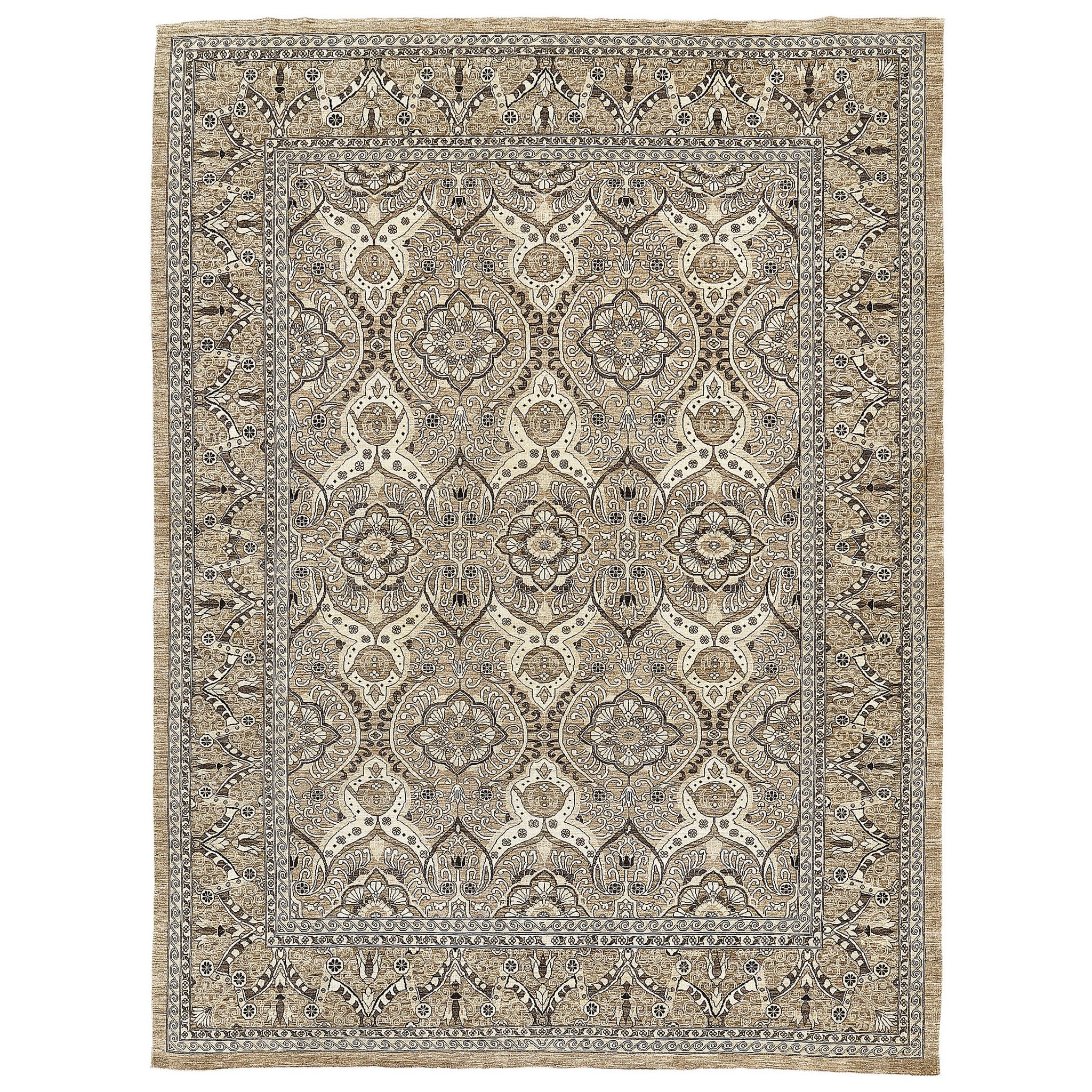 Mehraban Vintage-Teppich im Agra-Design D5408