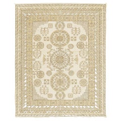 Mehraban Vintage Style Khotan Design Rug D5582 Safira