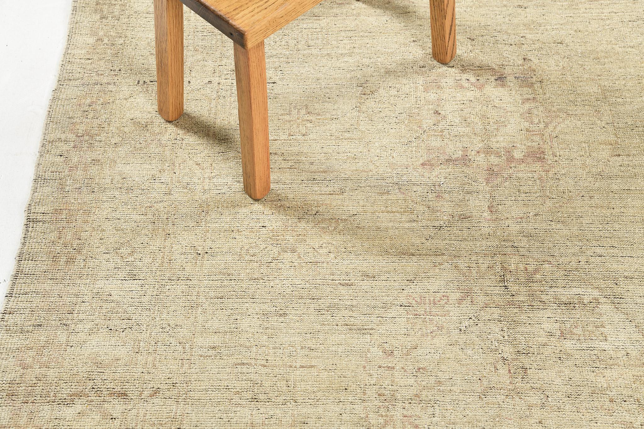 Mehraban - Tapis design vintage de style Khotan Neuf - En vente à WEST HOLLYWOOD, CA