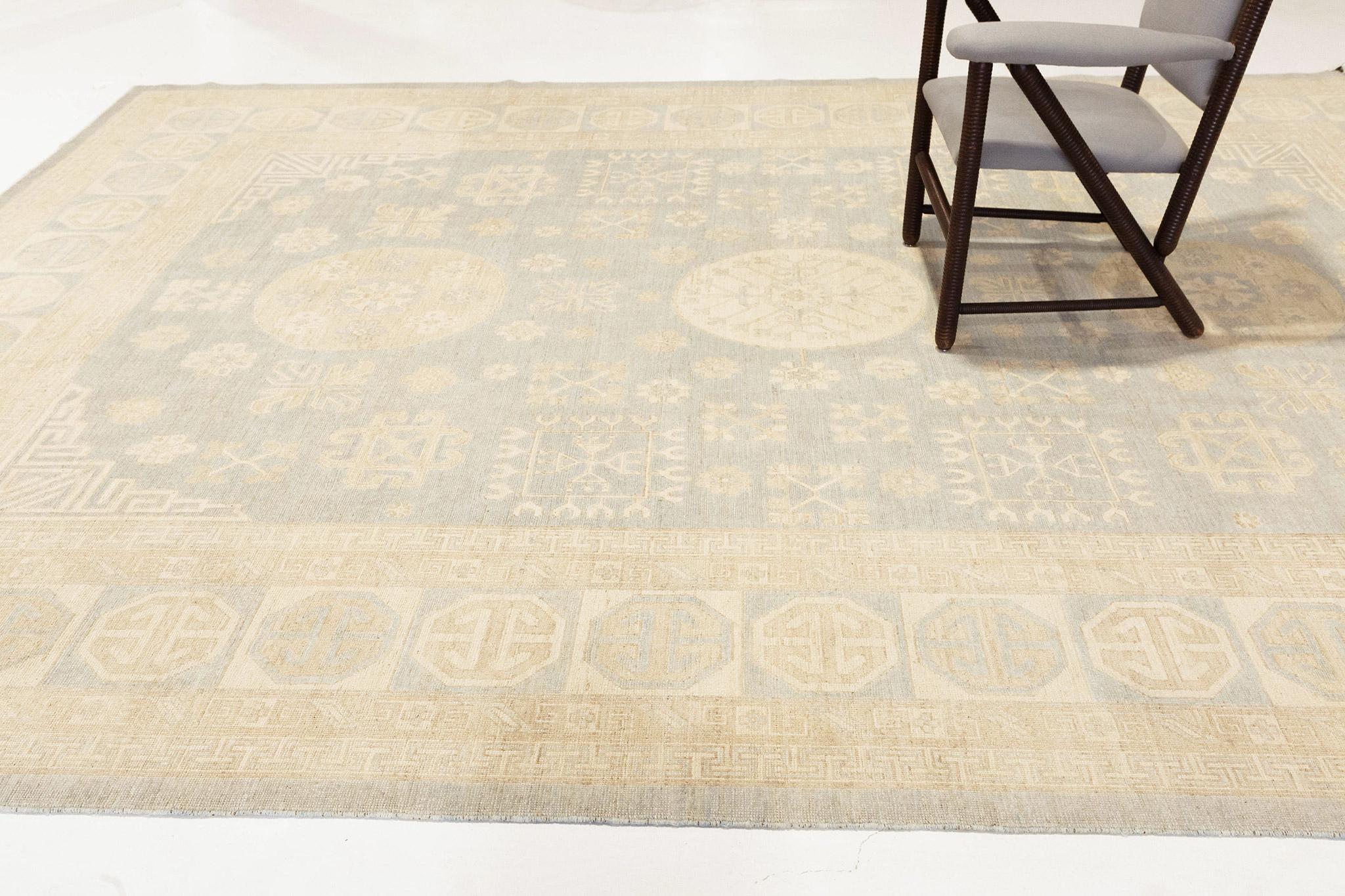 XXIe siècle et contemporain Mehraban Style Vintage Khotan Revive en vente