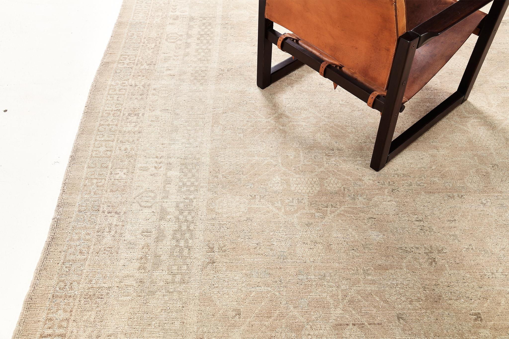 Alfombra Mehraban Vintage Style Khotan Revival en venta 3