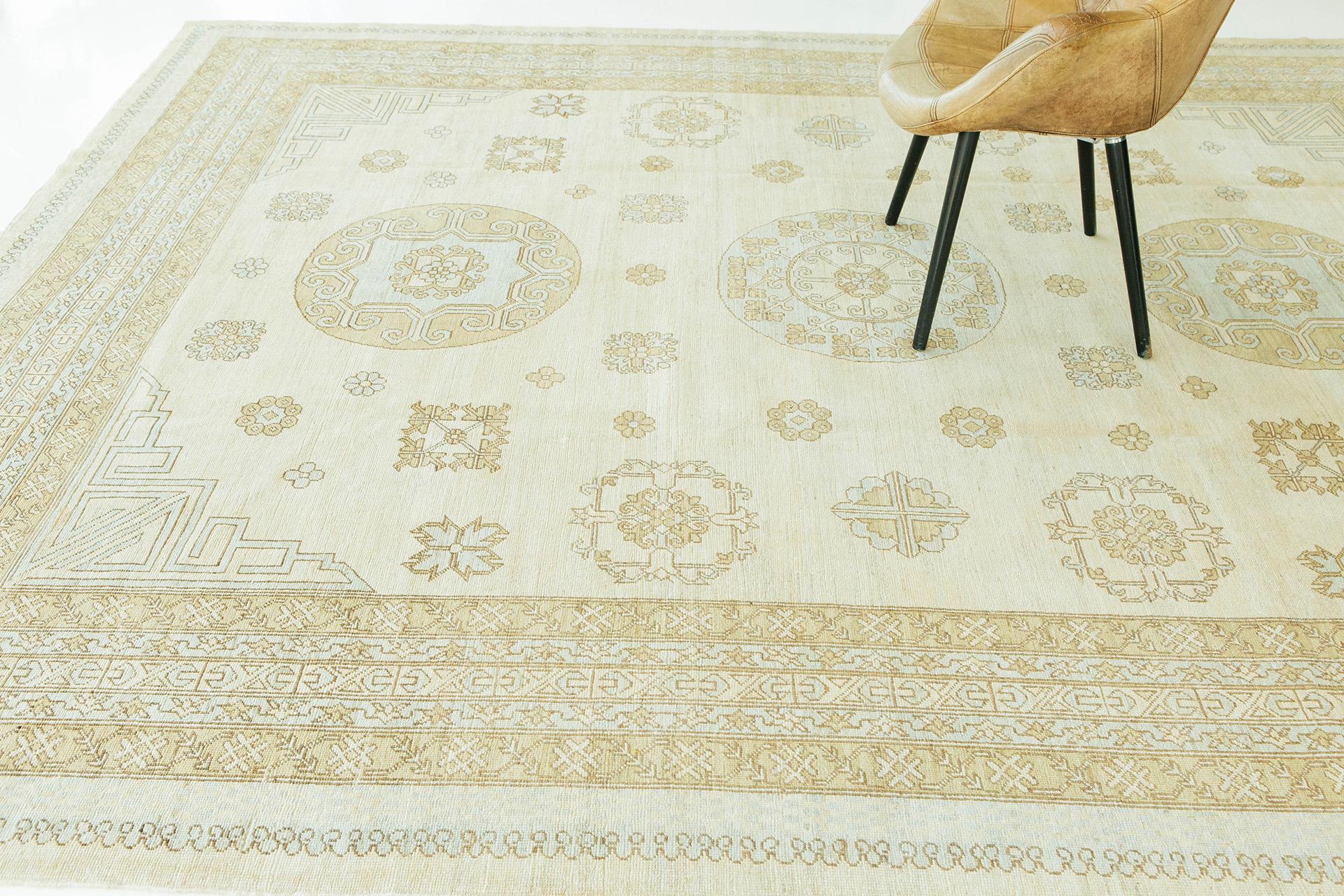 Alfombra Mehraban Vintage Style Khotan Revival Afgano en venta