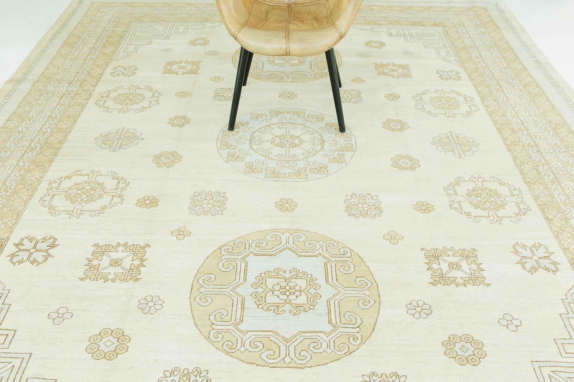 Alfombra Mehraban Vintage Style Khotan Revival Siglo XXI y contemporáneo en venta