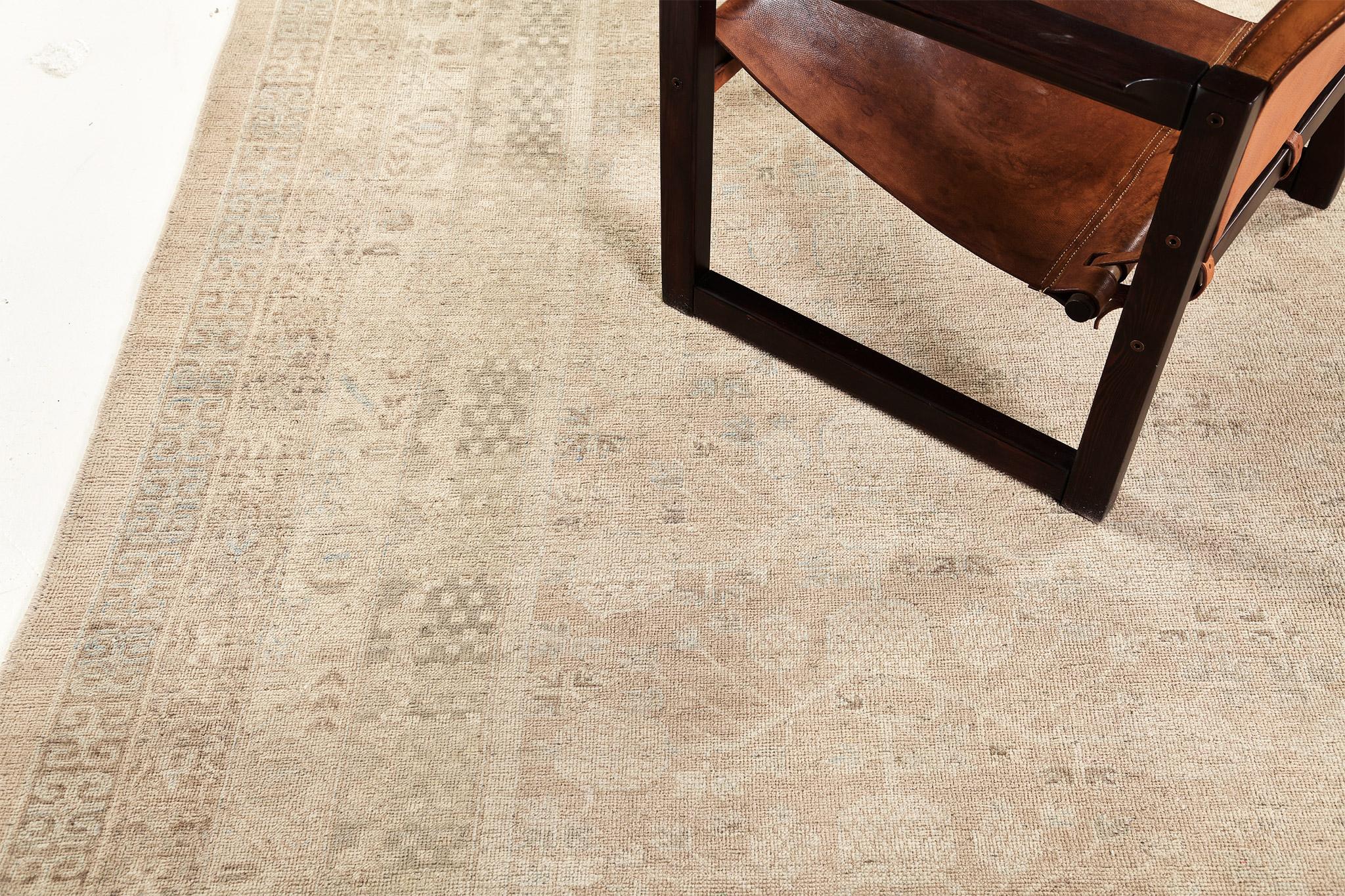 Alfombra Mehraban Vintage Style Khotan Revival Lana en venta