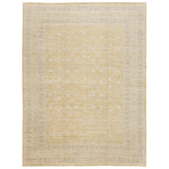 Mehraban - Tapis vintage de style néo-gothique Khotan