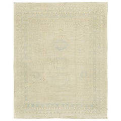 Mehraban - Tapis vintage de style néo-gothique Khotan