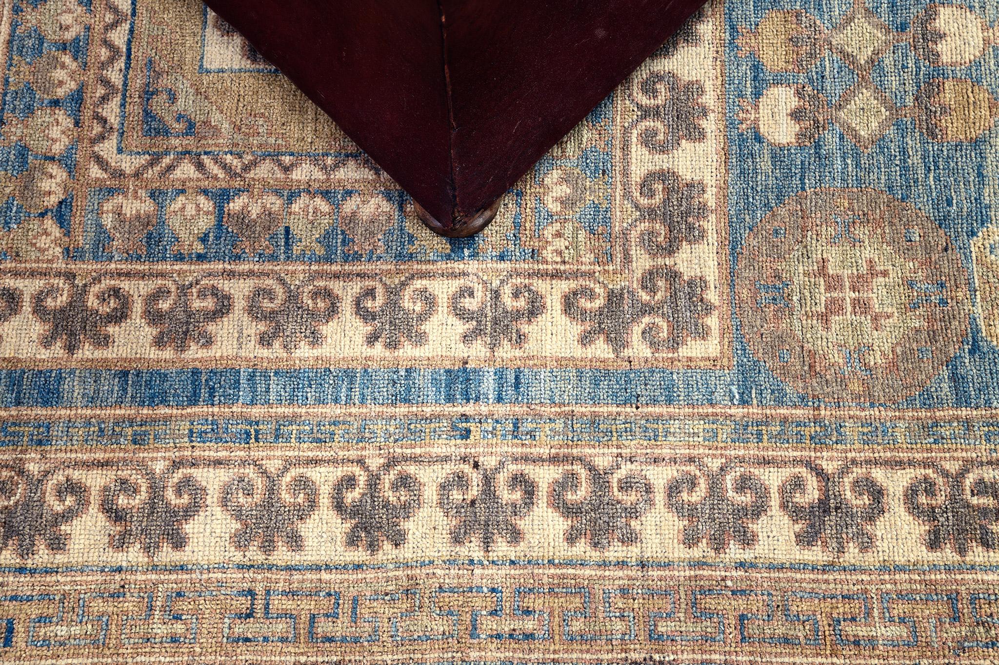Afghano Runner Mehraban in stile vintage Khotan Revival in vendita