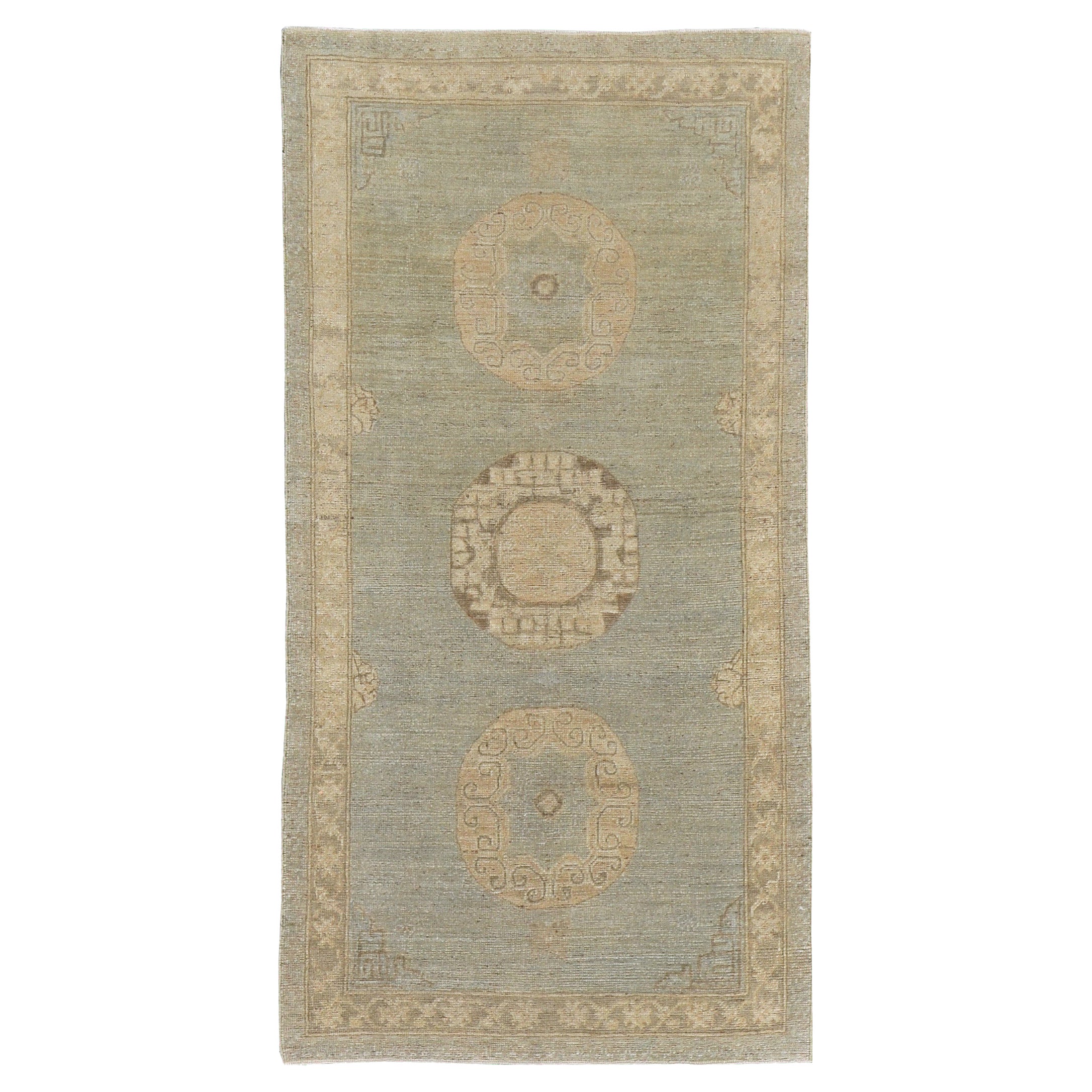 Runner Mehraban in stile vintage Khotan Revival