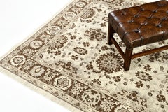 Mehraban Vintage Style Mahal Revival Rug