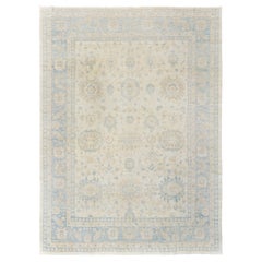 Mehraban Vintage Style Oushak Re-Creation Rug Safira Collection