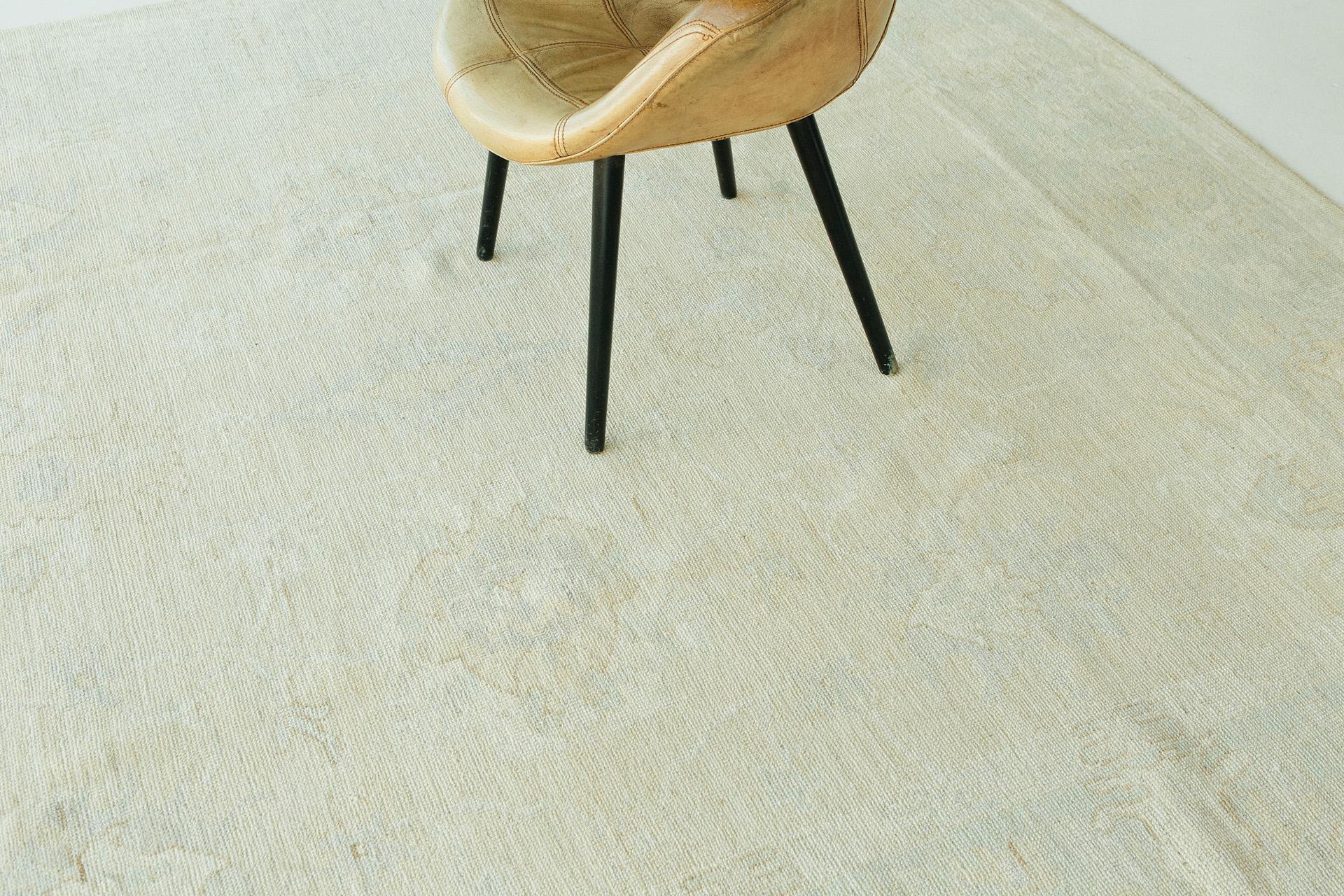 Mehraban Rugs in stile vintage Oushak Revival In condizioni Nuovo in vendita a WEST HOLLYWOOD, CA