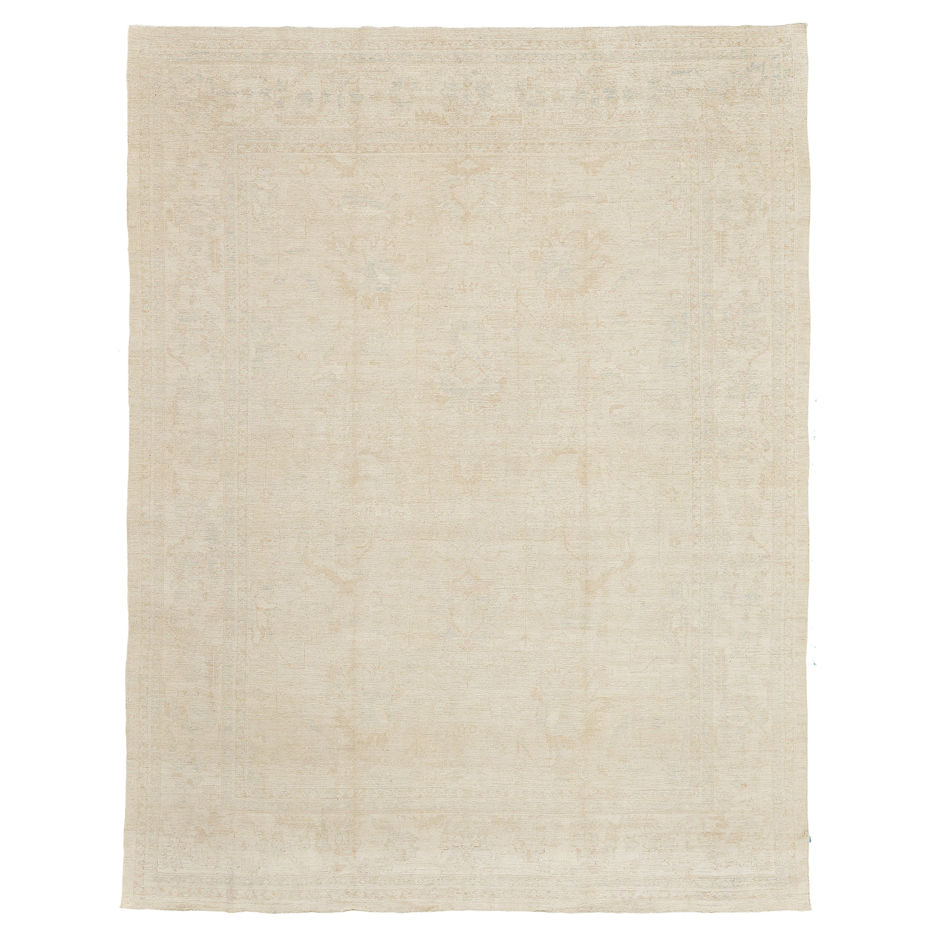 Tapis Mehraban de style néo-Oushak vintage