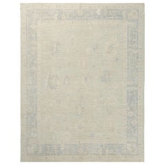 Tapis Mehraban de style néo-Oushak vintage
