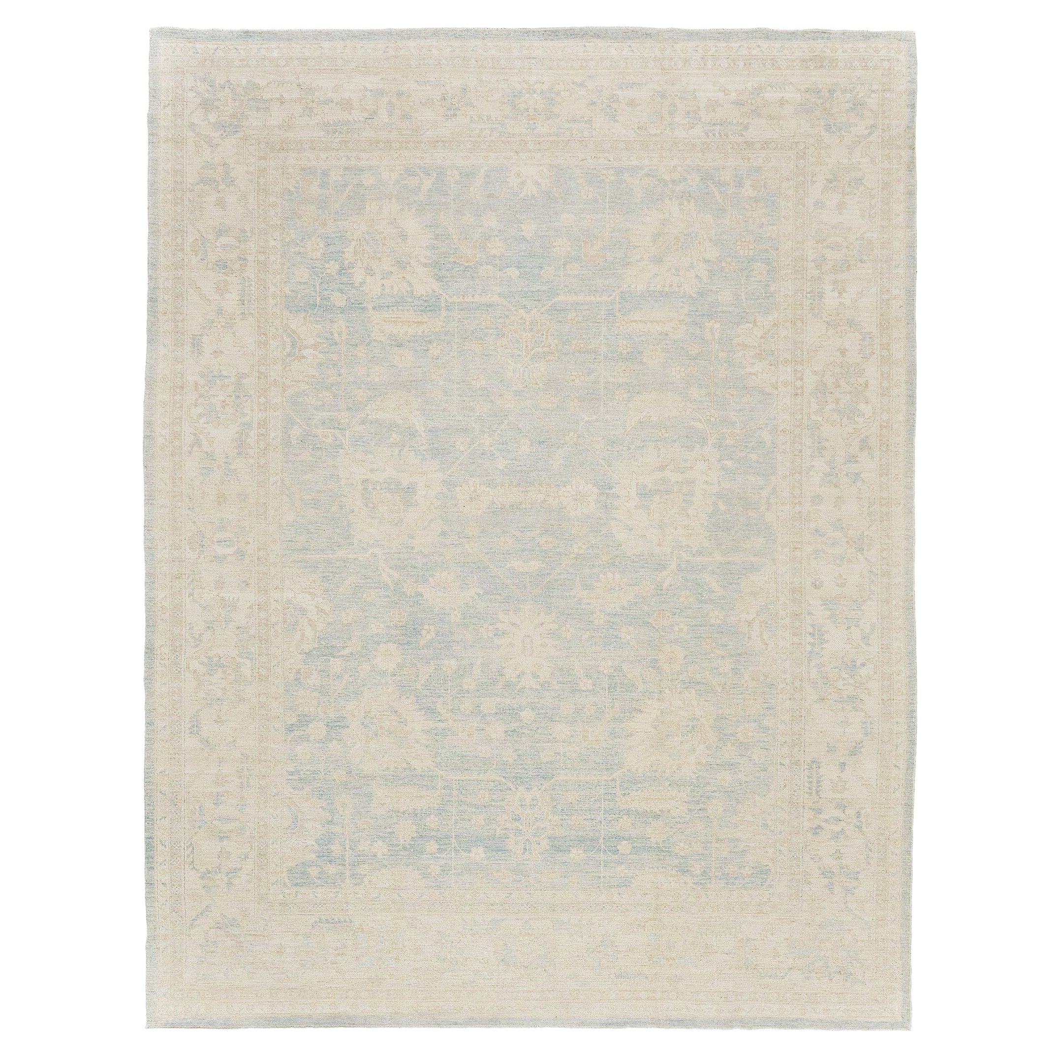 Mehraban Rugs in stile vintage Oushak Revival