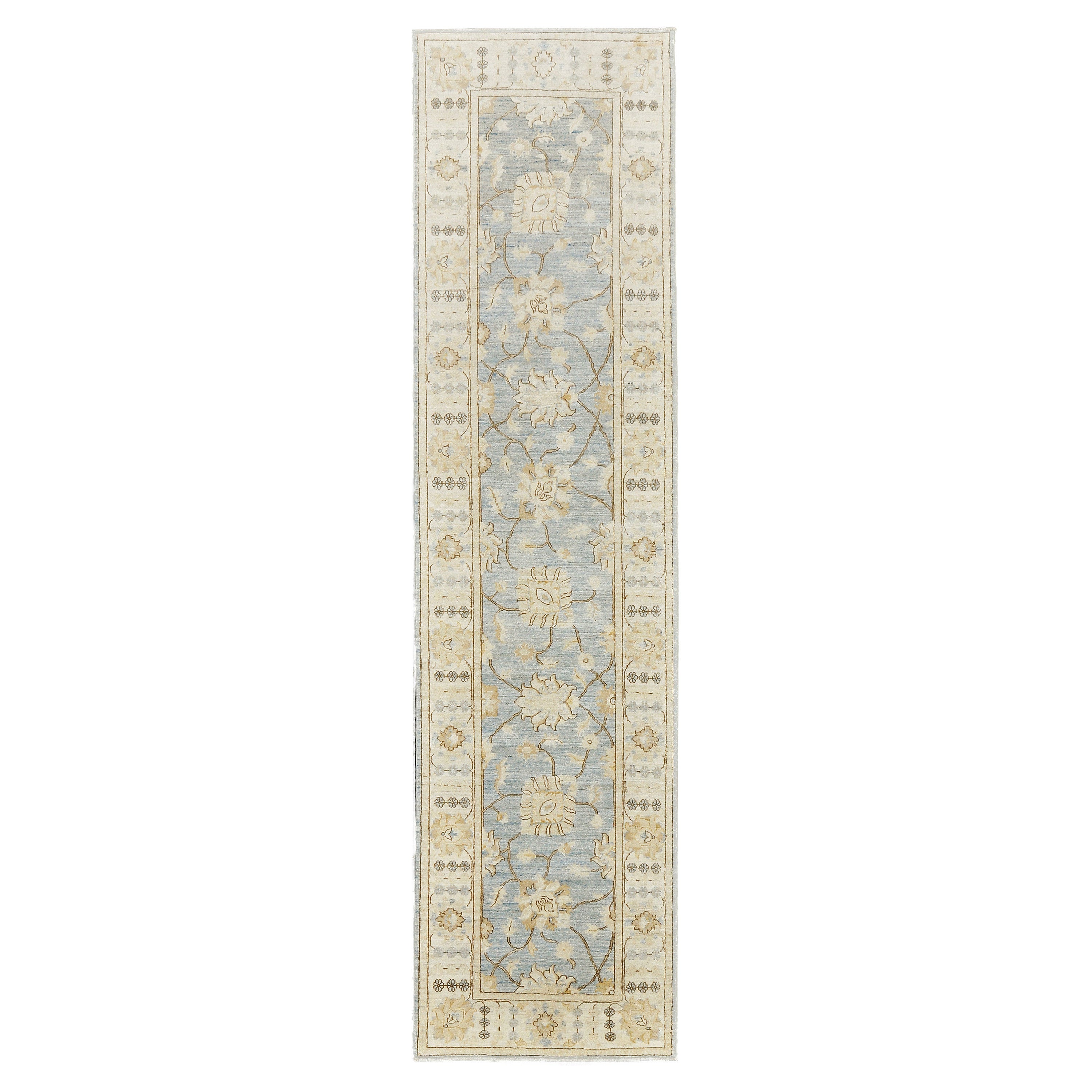 Mehraban Vintage Style Rapture Collection Oushak Design Rug