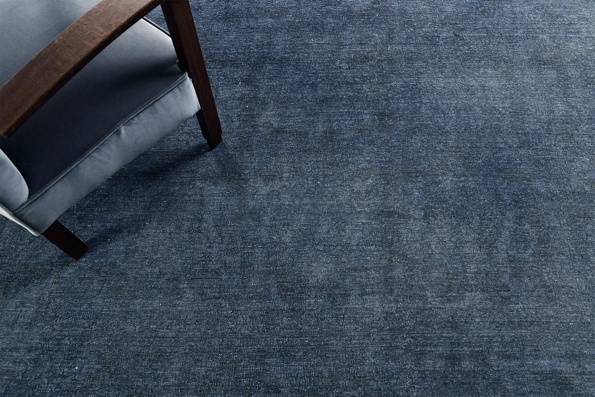 Contemporary Overdyed Vintage Style Rapture Collection Rug For Sale
