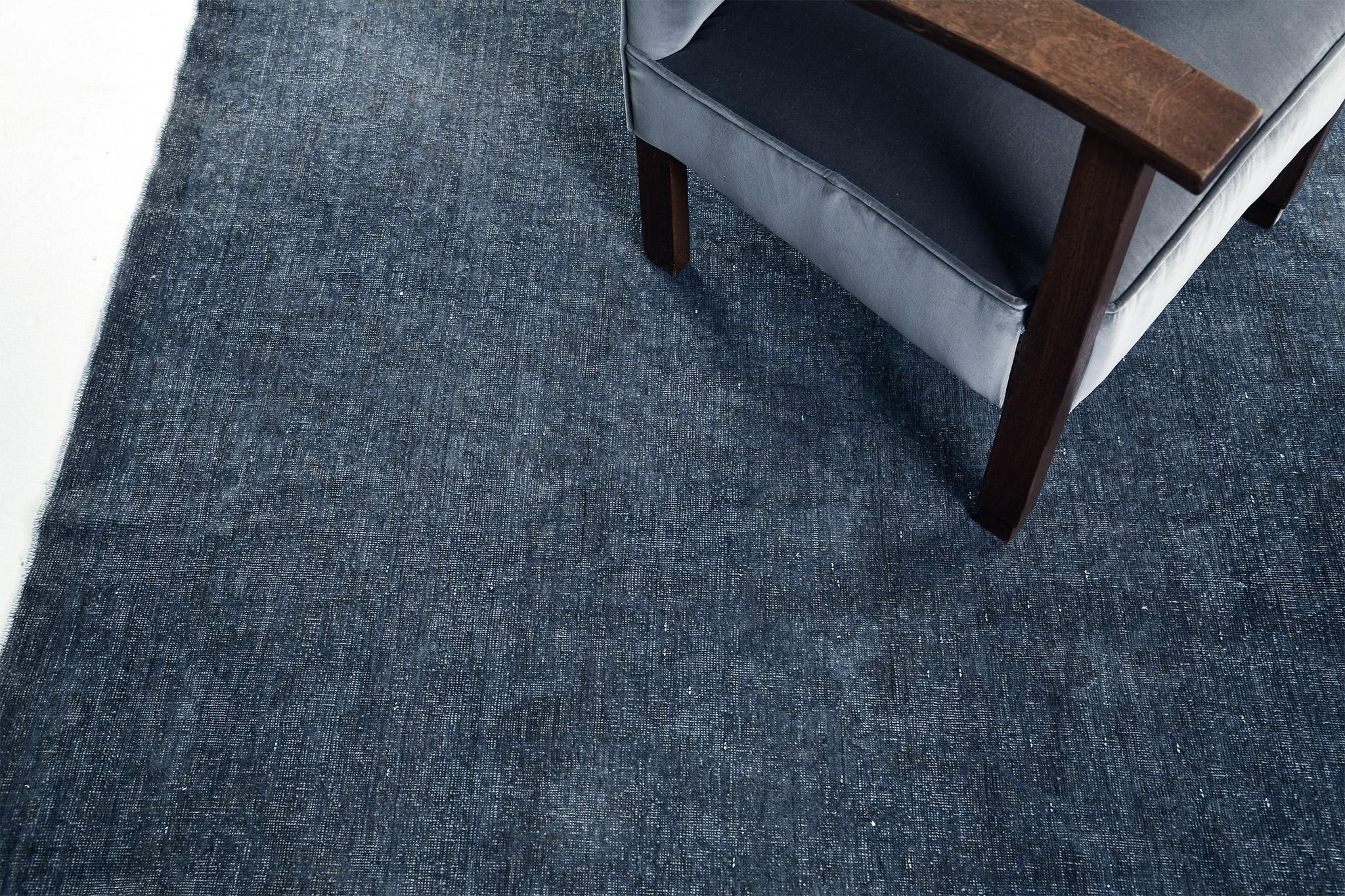 Wool Overdyed Vintage Style Rapture Collection Rug For Sale