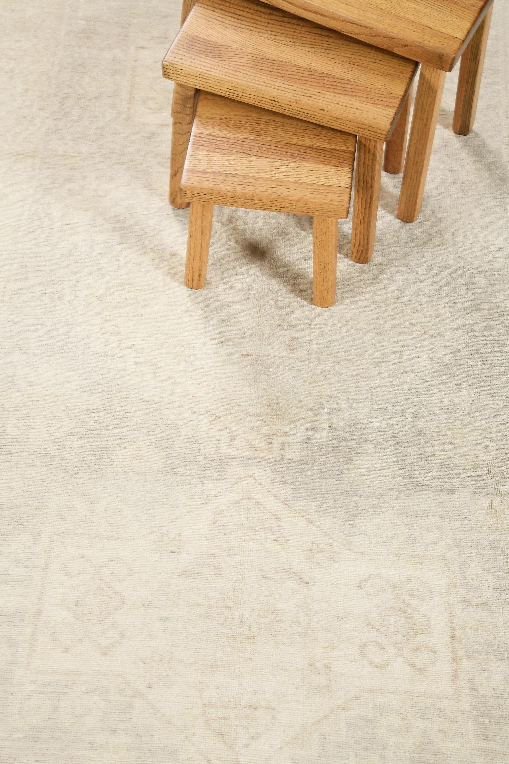 Contemporary Mehraban Vintage Style Rapture Collection Sultanabad Design Rug For Sale