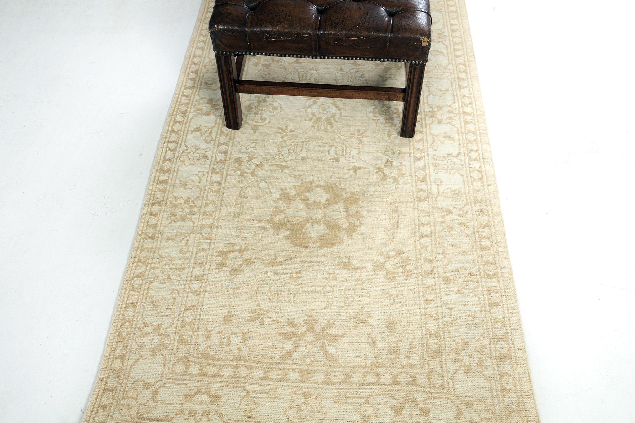 Afghano Runner di design Sultanabad della collezione Rapture in stile vintage di Mehraban in vendita