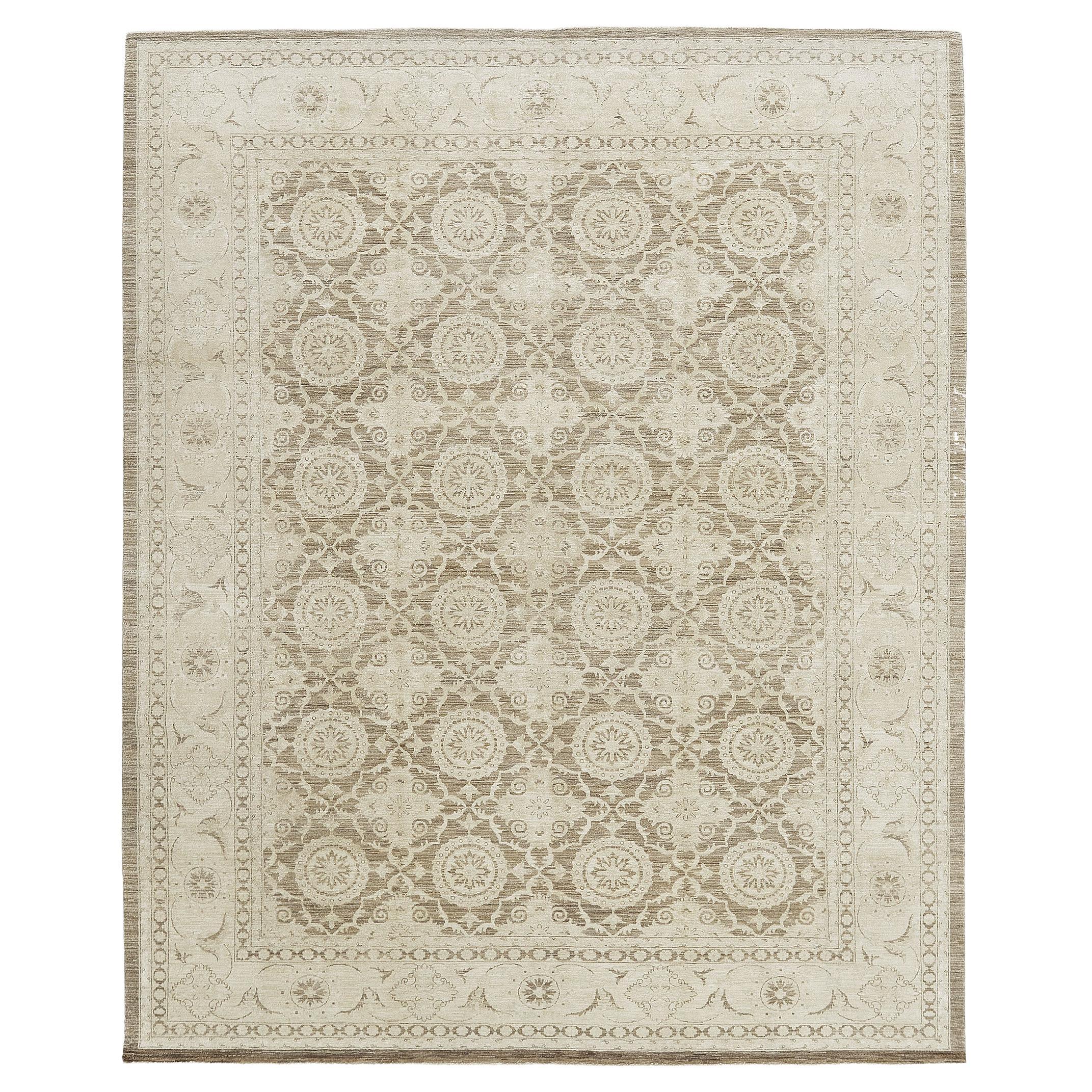 Mehraban Vintage Style Rapture Collection Tabriz Design Rug