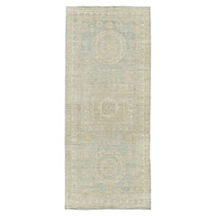 Mehraban Vintage-Läufer der Safira-Kollektion im Khotan-Design
