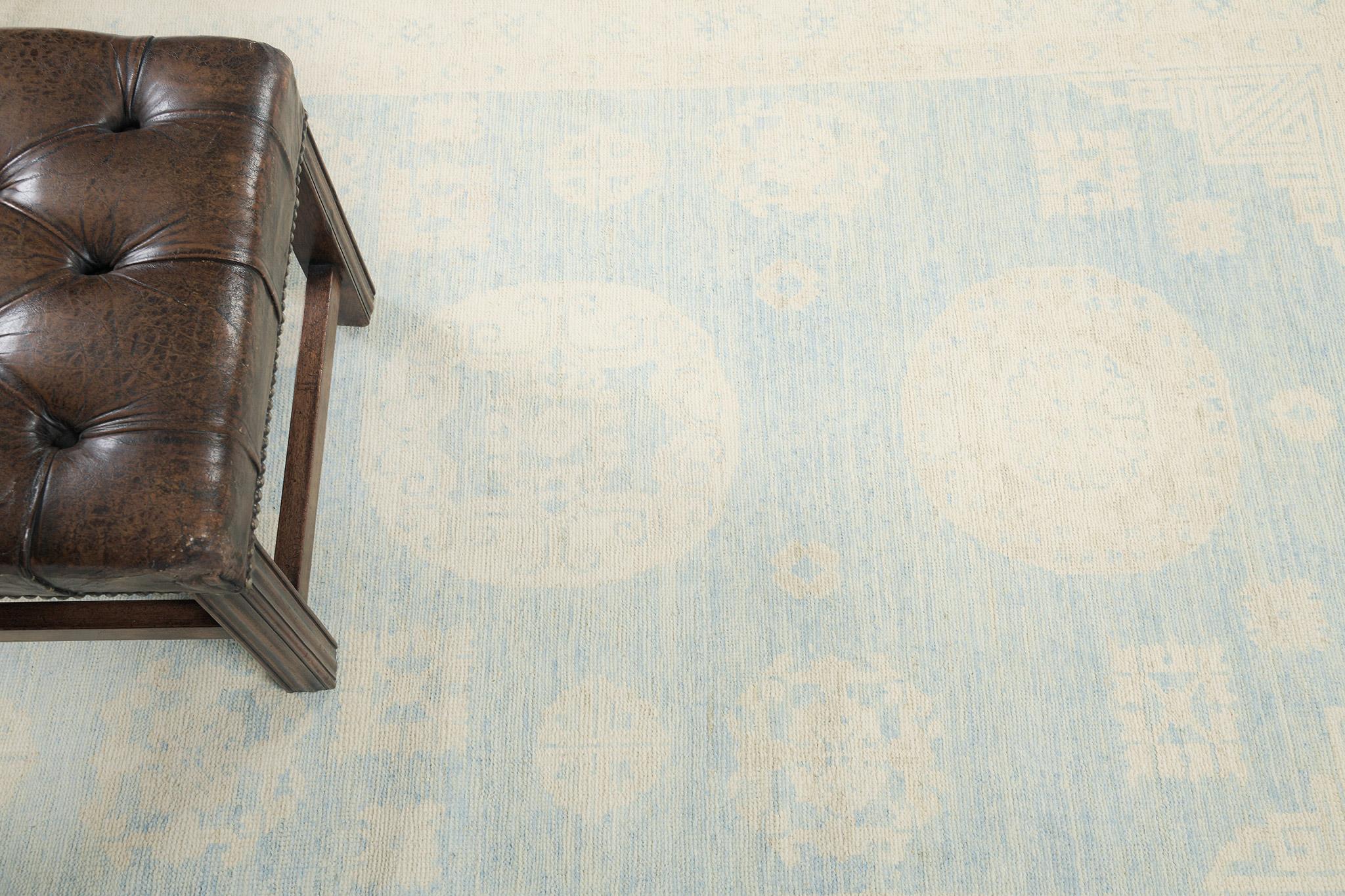 Runner Mehraban in stile vintage della collezione Safira Khotan D5387 In condizioni Nuovo in vendita a WEST HOLLYWOOD, CA