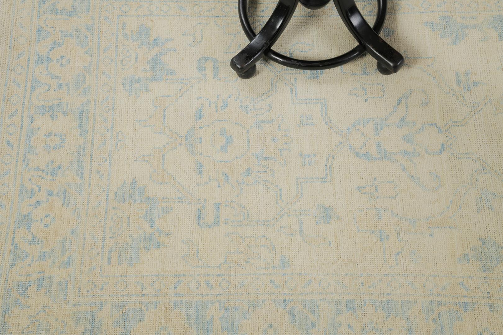 Afghano Runner Mehraban in stile vintage della collezione Safira D5628 in vendita